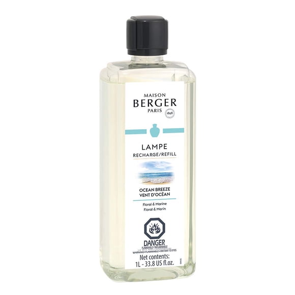 Recarga de fragancia Ocean Breeze Lampe Berger, 1 L, para difusor doméstico