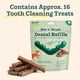 thumbnail image 3 of Recambios de limpieza dental para cepillo de dientes para perros Toy WOOF Bite n' Brush, 3 of 6