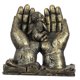 thumbnail image 3 of Estatua De Estatuilla Religiosa Decoración De Escritorio Para El Hogar Adorno Regalo Mano Sosteniendo ángel, 3 of 5