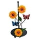thumbnail image 3 of Soporte para toallas de papel de cocina de girasol de pie, dispensador de papel de seda antideslizante, estante vertical para soporte de pañuelos para Mariposa, 3 of 5