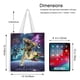 thumbnail image 5 of Metroid Dread Bolso de tela con estampado de lienzo para mujer, bolsa de compras reutilizable y estética, con cremallera interior, regalo para mujer,38*45cm., 5 of 6
