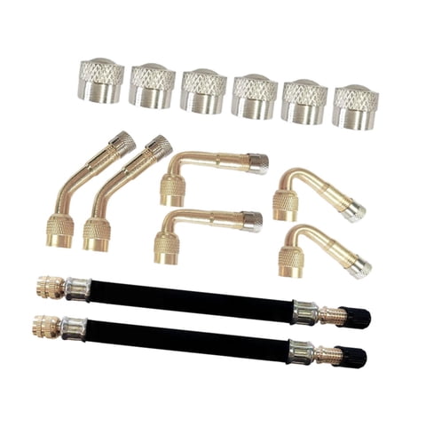 Ioensy - Juego De Extensión De Vástago De Válvula De Neumático, Varilla De Extensión Para Neumático De Automóvil, Para Camión, Scooter