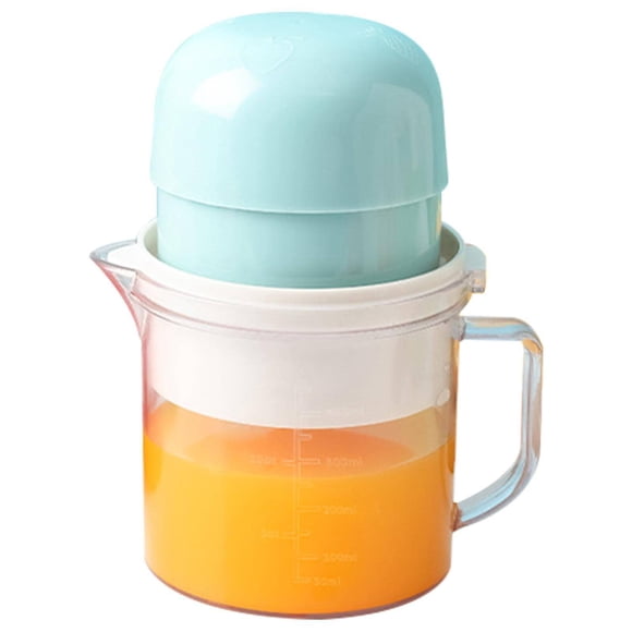 Exprimidor De Naranjas Y Limones Manual Vaso Transparente