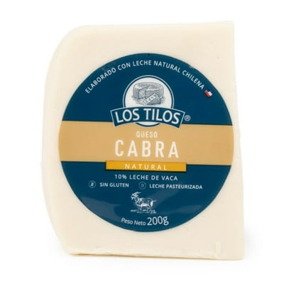 Queso Cabra Natural Trozo 200 G Los Tilos