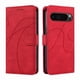 thumbnail image 3 of Funda tipo cartera con tapa para Google Pixel 9 Pro 5G con tarjetero, soporte y cubierta magnética Rojo, 3 of 6