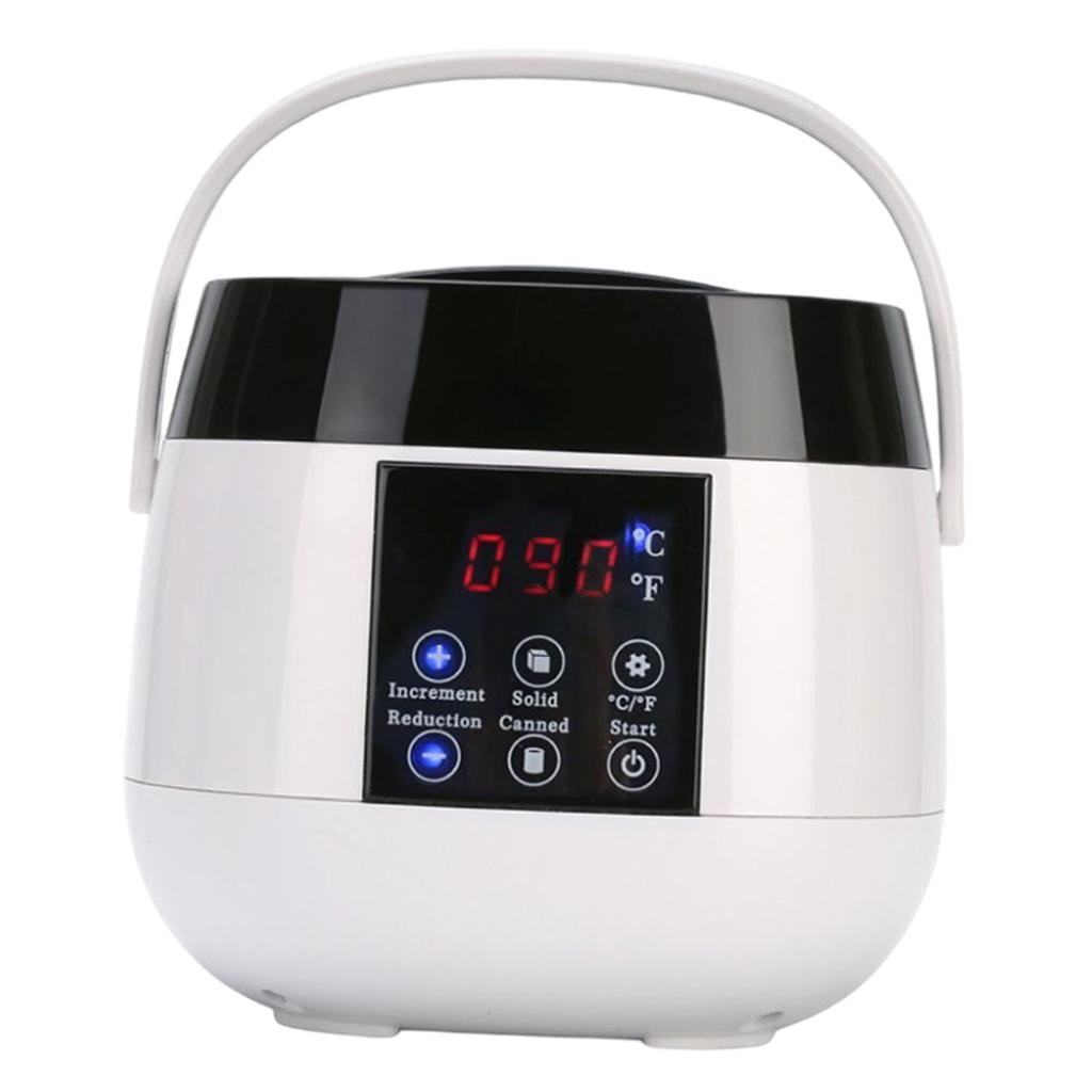 Magideal - Pantalla Led De Eliminación De De De Cera Eléctrica De 500 Ml Para El Atención De Del Spa Hombres , Blanco