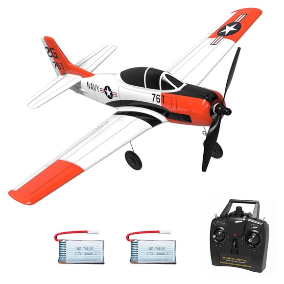 Avión RC Volantex T28 Trojan Parkflyer con sistema Xpilot de 2,4 GHz