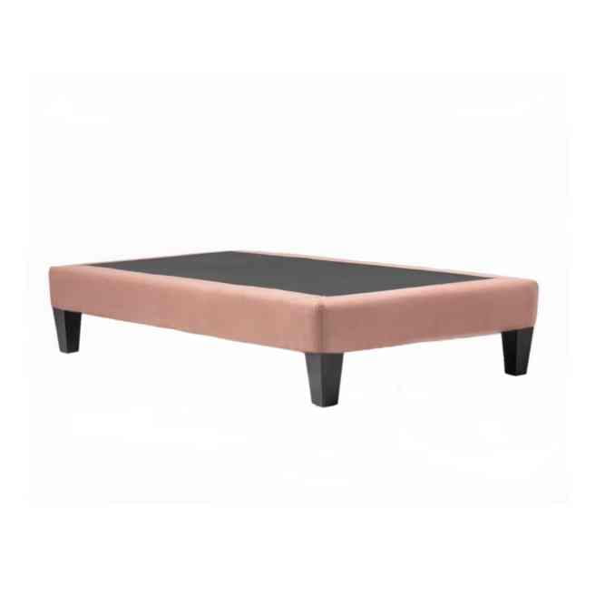 Cabsur - Base Cama Europea Max 1 Plaza Palo Rosa