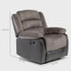 thumbnail image 4 of Berger 1 Cuerpo Reclinable Moderno Café Praga 8040RBR, 4 of 8