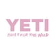 thumbnail image 1 of Adhesivo para ventana Yeti Built for The Wild Pink, 6,25 x 2,7 cm, 1 of 3