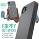 thumbnail image 2 of Funda para teléfono Smartish® iPhone 16e MagSafe Gripmunk Black, 2 of 3
