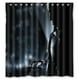 thumbnail image 1 of Cortina de ducha de Batman, juego de cortina de baño con ganchos, tamaño 66 x 72 pulgadas, 1 of 3