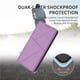 thumbnail image 2 of Funda Cartera Magnética para Motorola MOTO G15 Protección Antichoque con Ranuras Morado, 2 of 6