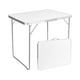 thumbnail image 4 of Mesa Con Patas Plegables 80x60x70cm Blanca Blanco Tamano Unico, 4 of 5