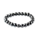 thumbnail image 1 of 1pc New Biomagnetic Round Black Stone Men Bracelet Accessories Jewelry, 1 of 4