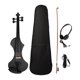 thumbnail image 5 of Set Violín Eléctrico Silencioso 4/4 Fiocias Negro, 5 of 5