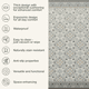 thumbnail image 5 of Alfombras Antifatiga Antideslizante Cocina Baño Home Logics, 5 of 7