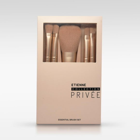 Etienne Privee Set Pinceles Y Brochas X 5