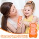 thumbnail image 5 of Juguete Squishy de Oso Taba Squishy para Niños y Adultos - Naranja, 5 of 7