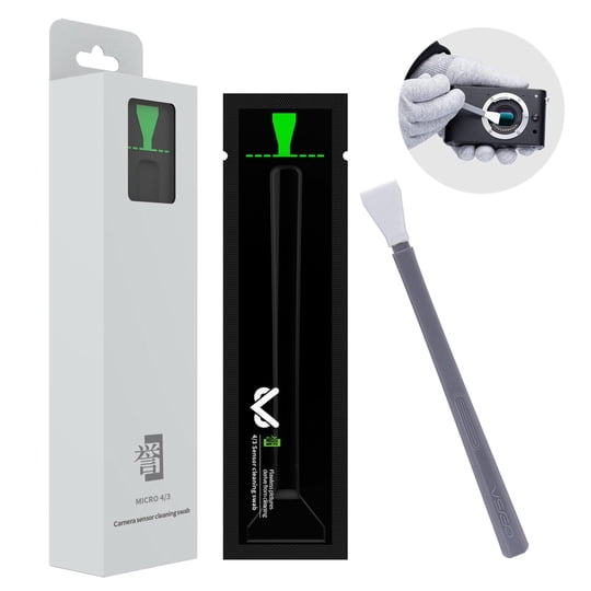 Kit De Limpieza De Sensores De Cámara Vsgo, Paquete De 12 Para Cámaras Micro 4/3