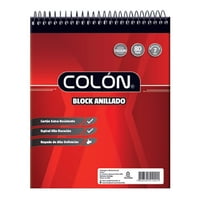 Colon - Pack De 10 Blocks Escolar Espiral Matemáticas 80 Hojas
