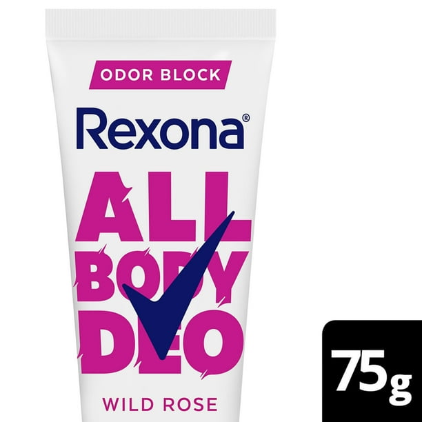 Desodorante Crema Rexona All Body Wild Rose Unisex, 75 g | Lider