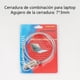 thumbnail image 5 of Candado Para Combinación Usb Para Computadora Portátil Plateado, 5 of 10