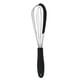 thumbnail image 2 of Batidor De Silicona Para Cocina Antideslizante Fácil De Limpiar Batidor De Huevos Espumador De Leche Negro, 2 of 5