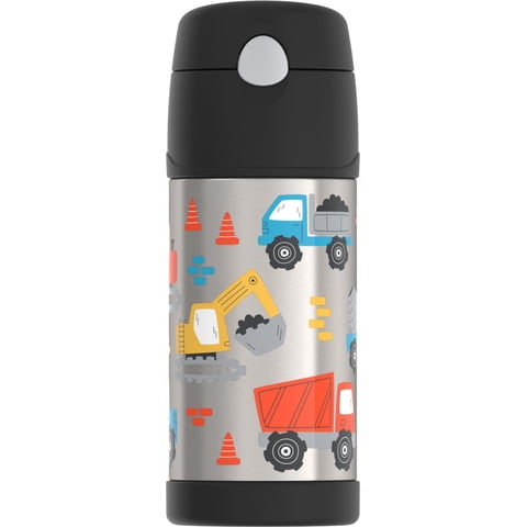 Botella De Agua Thermos Funtainer 355 Ml Para Niños Con Tapa De Popote