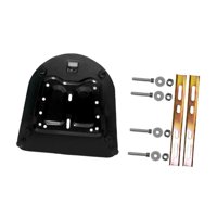 Magideal - Soporte De Portaequipaje Trasero Para Motocicleta, Fácil De Instalar, Estable, Placa Inferior De Soporte Para Portaequipaje Trasero, Piezas Accesorias