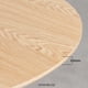 thumbnail image 4 of Mesa De Comedor Redonda Nordika Venhoouse Natural 80cm, 4 of 8