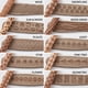 thumbnail image 3 of Set de 10 rodillos de textura para arcilla de madera YANGYIXIN, 10 cm, 3 of 6