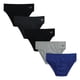 thumbnail image 1 of Calzoncillos Reebok de talle bajo para hombre, 5 unidades, algodón suave, talla S, color negro, 1 of 7