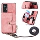 thumbnail image 1 of Funda Tipo Cartera con Correa Cruzada para Xaiomi 12T Pro Protección Contra Golpes Rosa, 1 of 5