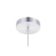 thumbnail image 5 of Lámpara Colgante Elegant Lighting Nora de Aluminio Negra 29 cm, 5 of 9