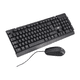 thumbnail image 3 of Kit Teclado y Mouse E4U | Conexión USB Plug & Play + Diseño Ergonómico, 3 of 4
