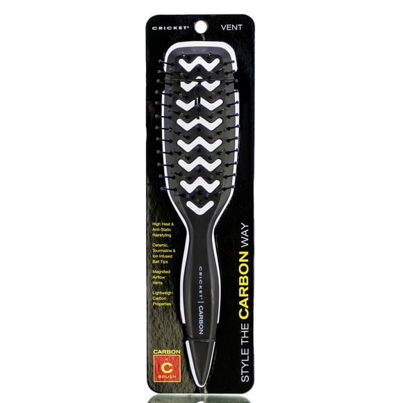 Cepillo de ventilación Cricket Carbon Static Black