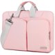 thumbnail image 1 of Bandolera Lacdo 360° para portátil, 13 pulgadas, color rosa, 1 of 7