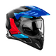 thumbnail image 2 of Casco para moto Airoh Bandit Tune Azul/Rojo Brillo, 2 of 4