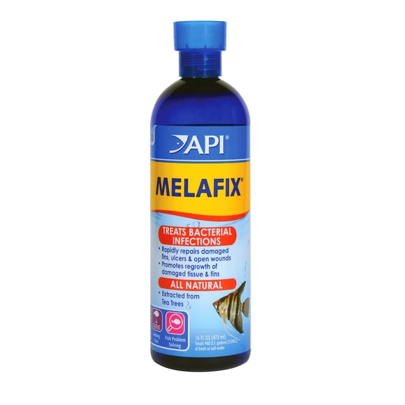 Remedio para infecciones bacterianas en peces API MELAFIX 473 ml