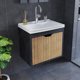 thumbnail image 3 of Mueble Organizador Bn3632.0006 De Baño Aéreo 1 Puerta Gris, 3 of 4