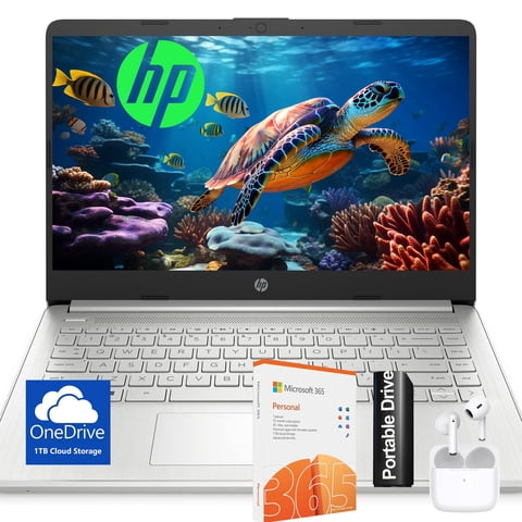 Laptop Hp Ligera Con 16 Gb De Ram, 128 Gb Ssd, Pantalla De