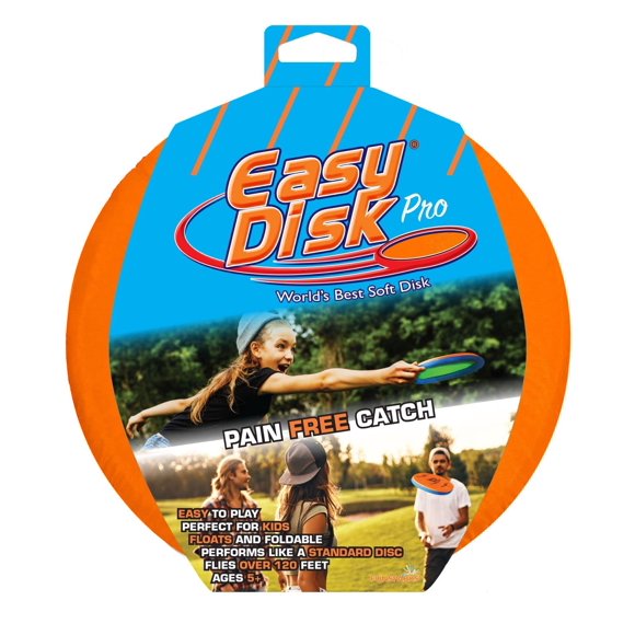 Flying Disc Funsparks Easy Disk Pro Orange Large para niños
