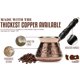 thumbnail image 4 of Cafetera DEMMEX Cobre Turca Cezve 265 ml 3 Porciones, 4 of 8