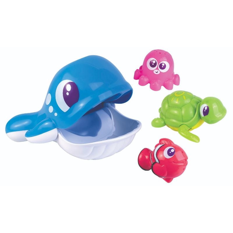 Little Learner - Baño Bebé Set Ballena Para El Baño Multicolor