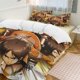 thumbnail image 1 of Attack on Titan Anime Home Bed 3-piece Set Classic Japanese Anime Polyester Wash Student Dormitory Set, 1 of 5