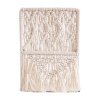 Magideal - Macrame Sujetalibros Soporte Estantería Tapón Libro Soporte Organizador Soporte Estantes Hierro Libro Extremos Para Mujeres Hombres, Receta, Discos De Diamante