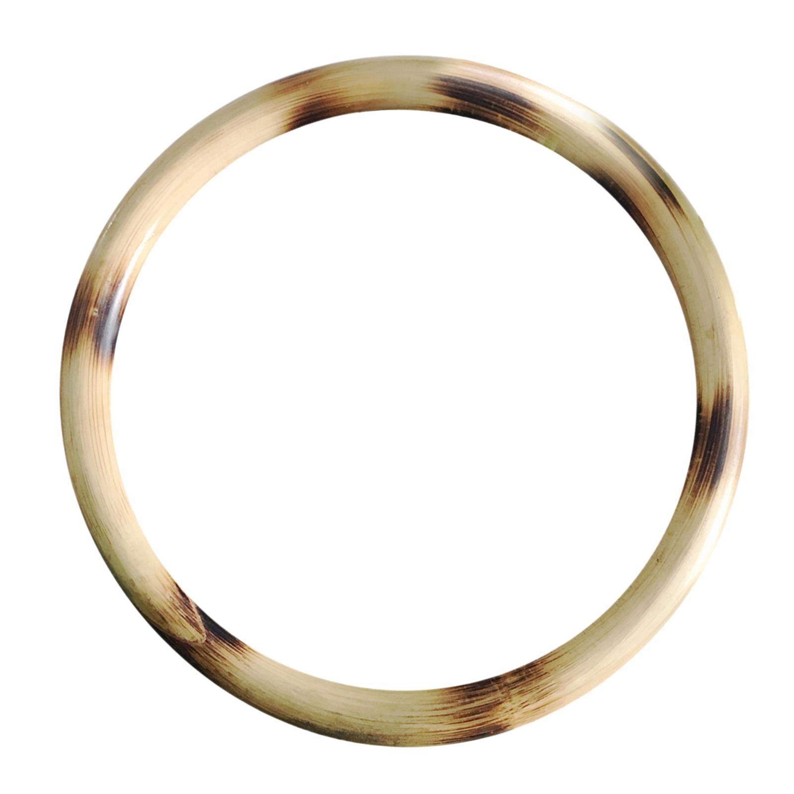 Magideal - Smooth Wing Chun Rattan Ring Equipo De Entrenamiento De Fuerza De Mano Pegajosa, Dispositivos Físicos De Muñeca De Aro De Madera Natural, Wing Tsun
