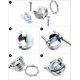 thumbnail image 2 of Conector para cables QWORK, 16 piezas, abrazadera de acero de 1/2", 2 of 7
