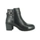 thumbnail image 1 of Botin de Cuero Francy Negro Alquimia, 1 of 6